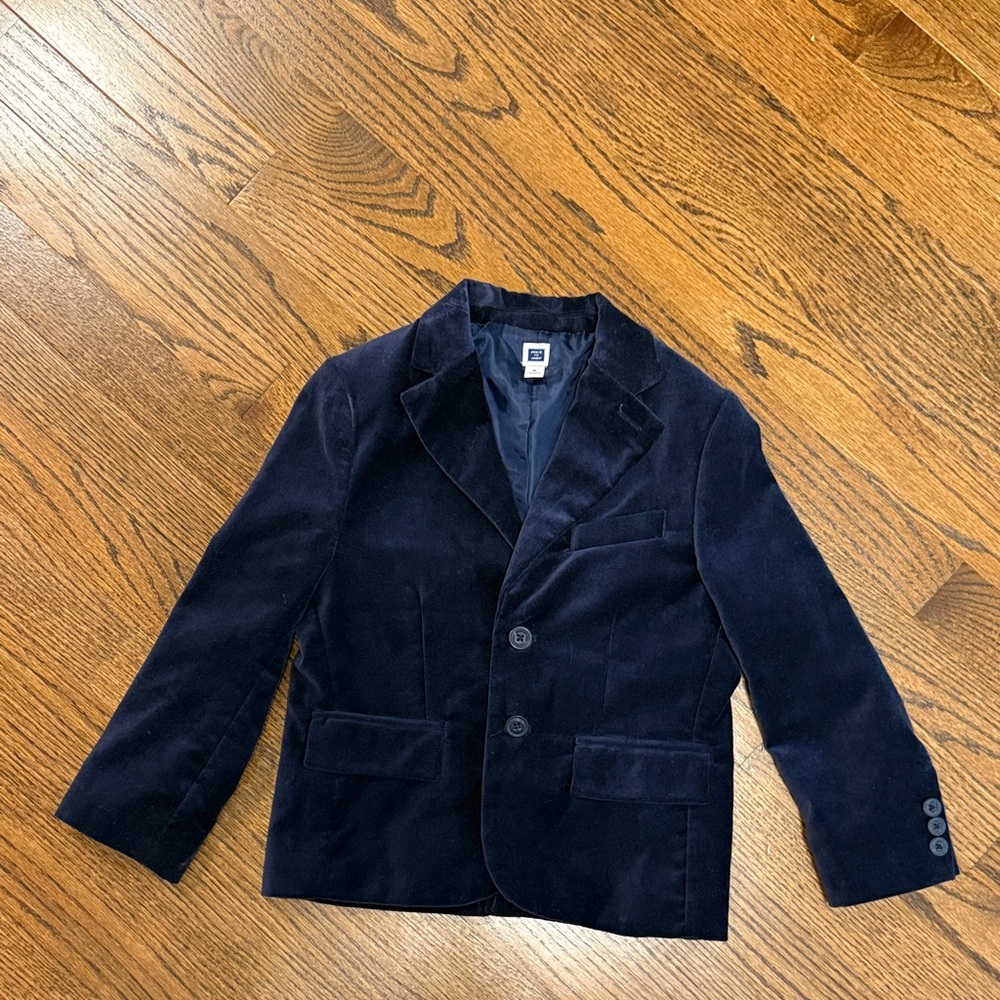 Janie and Jack Navy Blue Kids Blazer